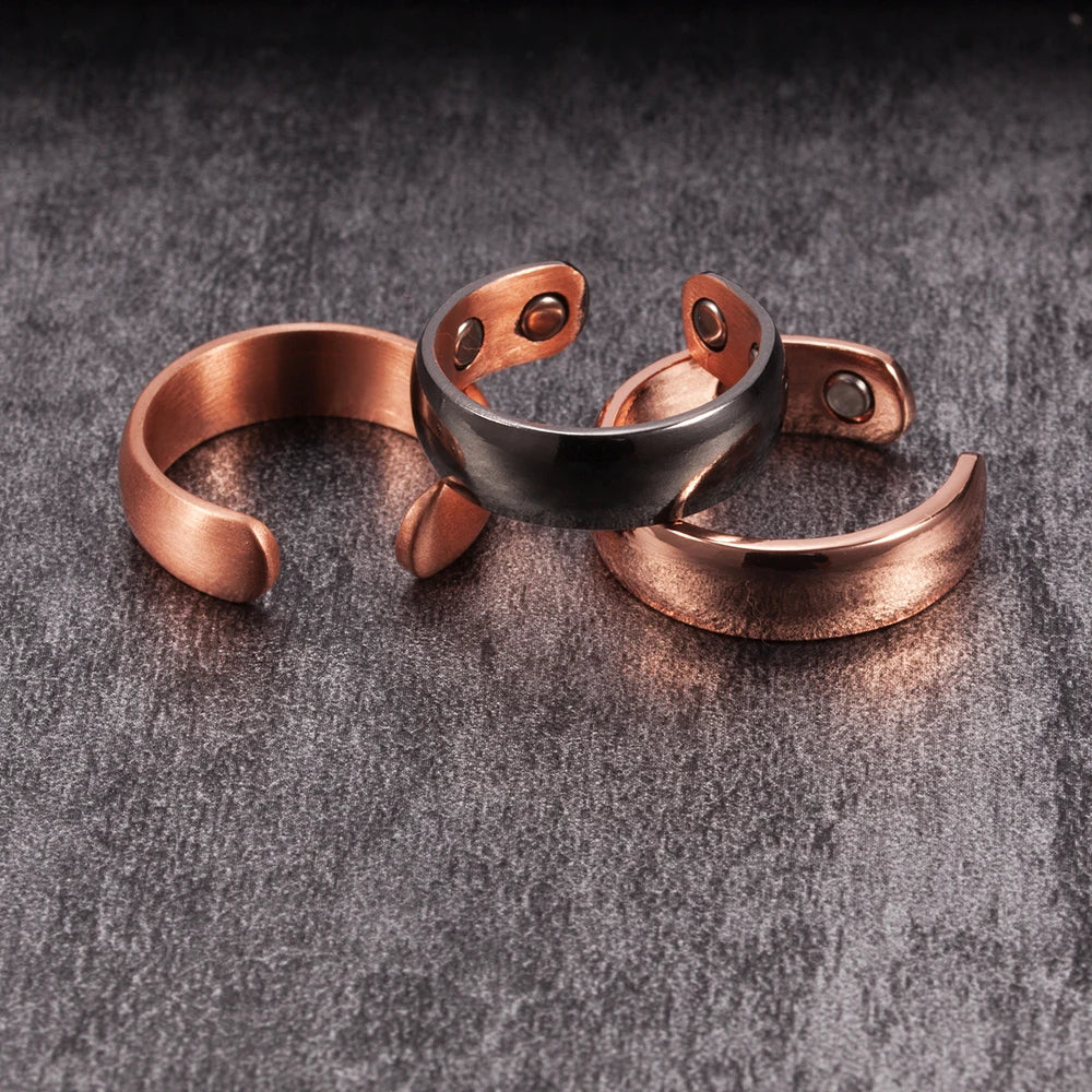 Cuff Pure Copper Rings