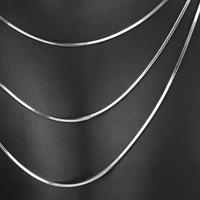 1.2mm Square Snake Chain